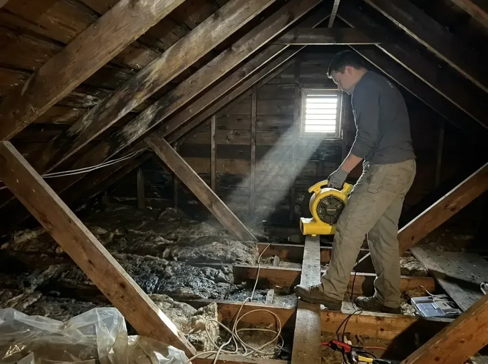 attic-water-damage-drying-proc-007 — frequently asked questions, Emergency Water Extraction & 24/7 Flood Response in Winfiel…